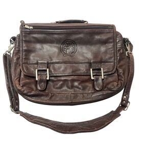 Canyon Outback Leather Messenger Bag Brown Full Grain Classic Satchel